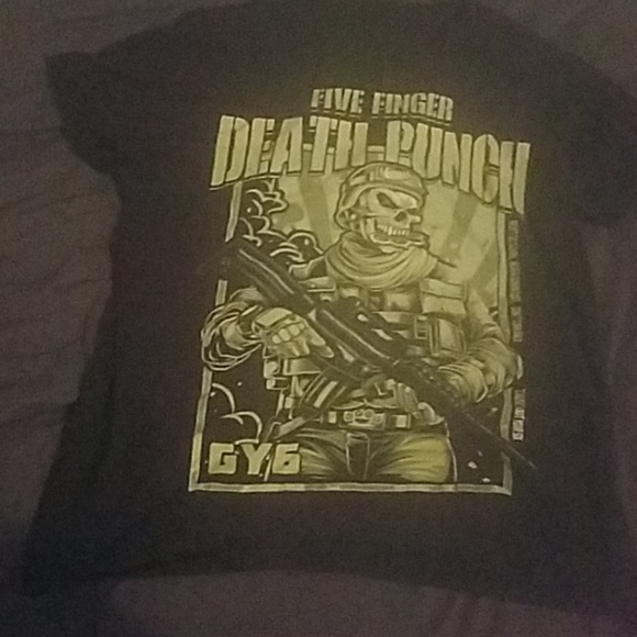 Five Finger Death Punch Unisex T-shirt - Picture 1 of 1